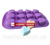 Пищевая силиконовая форма конфетки код 10624