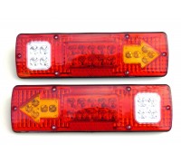 Задние светодиодные фонари на легковой прицеп LED 12 вольт стопы для тюнинг ВАЗ 2101