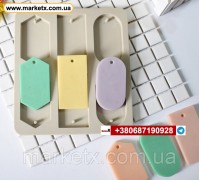 Пищевая силиконовая форма брелок код 10886