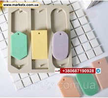 Пищевая силиконовая форма брелок код 10886