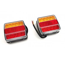 Водонепроницаемые задние стопы светодиодные LED фонари на прицеп лафет лодку катер 12V код товара 10913