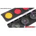 LED стопы круглые прицеп 24V на грузовик тягач задний фонарь стоп