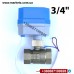 3/4 дюйма шаровый электро клапан 220V для воды газа масла