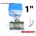 1 дюйм шаровый электро клапан 220V для воды газа масла