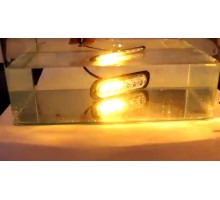 Стробоскоп, маячок, сигнальные огни 6 LED, 12-24В желтого цвета мигалка код товара 11010