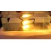 Стробоскоп, маячок, сигнальные огни 6 LED, 12-24В желтого цвета мигалка код товара 11010