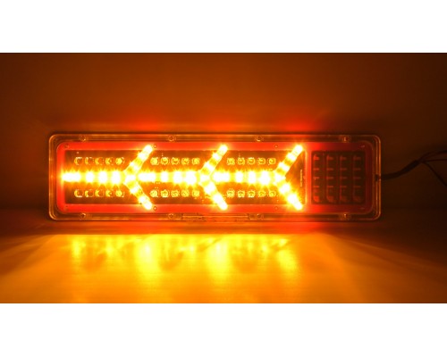 Светодиодные LED стопы фонари задние на прицеп 24V на грузовик тягач задний фонарь лафет код товара 11011
