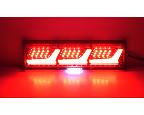 Светодиодные LED стопы фонари задние на прицеп 12-24V водонепроницаемые на грузовик тягач задний фонарь лафет
