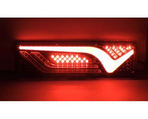 Светодиодные LED стопы фонари задние на прицеп 12-24V грузовик тягач задний фонарь лафет код товара 11056
