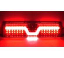 Светодиодные LED стопы фонари задние на прицеп камаз 24V грузовик тягач задний фонарь код товара 11057