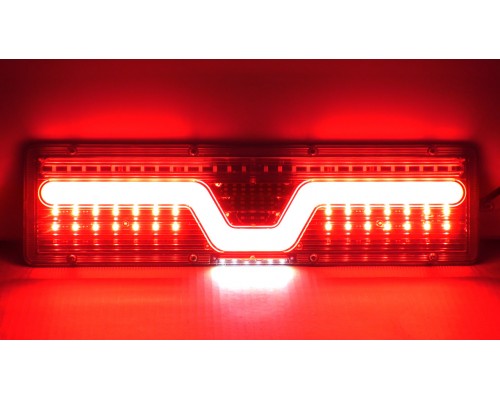 Светодиодные LED стопы фонари задние на прицеп камаз 24V грузовик тягач задний фонарь код товара 11057