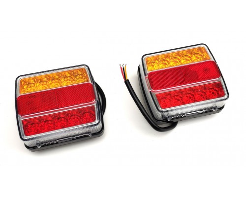 Водонепроницаемые задние стопы светодиодные LED фонари на прицеп лафет лодку катер 12V код товара 11099