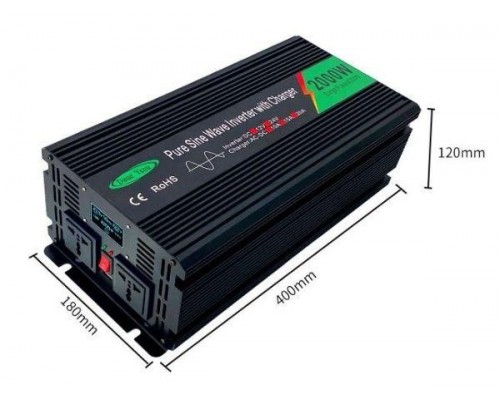 Инвертор 2000W 48V преобразователь источник бесперебойного питания ИБП UPS код товара 111121
