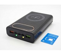 GPS трекер с функцией повербанка беспроводная зарядка повербанк код товара 111143