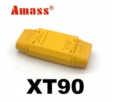 XT90 Фирменный Amass оригинал. Силовой разъем, штекер для аккумуляторов код товара 111159