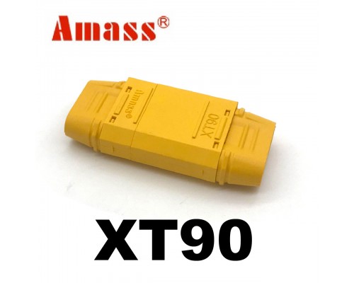 XT90 Фирменный Amass оригинал. Силовой разъем, штекер для аккумуляторов код товара 111159