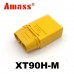 XT90 Фирменный Amass оригинал. Силовой разъем, штекер для аккумуляторов код товара 111159