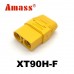 XT90 Фирменный Amass оригинал. Силовой разъем, штекер для аккумуляторов код товара 111159