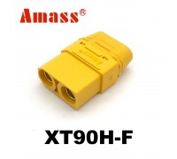 XT90H-F Фирменный Amass оригинал. Силовой разъем, штекер для аккумуляторов код товара 111160
