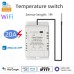 Термостат терморегулятор WIFI Smart Switch цифровой электронный eWeLink