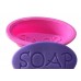 Пищевая силиконовая форма овальная с текстом SOAP код 10041