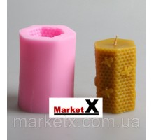 Пищевая силиконовая форма медовые соты код 10533