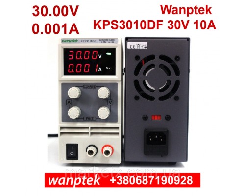 Блок питания лабораторный Wanptek KPS3010DF 30V 10A