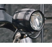 Фара передняя на электровелосипед с сигналом 12-60V, код товара 10610
